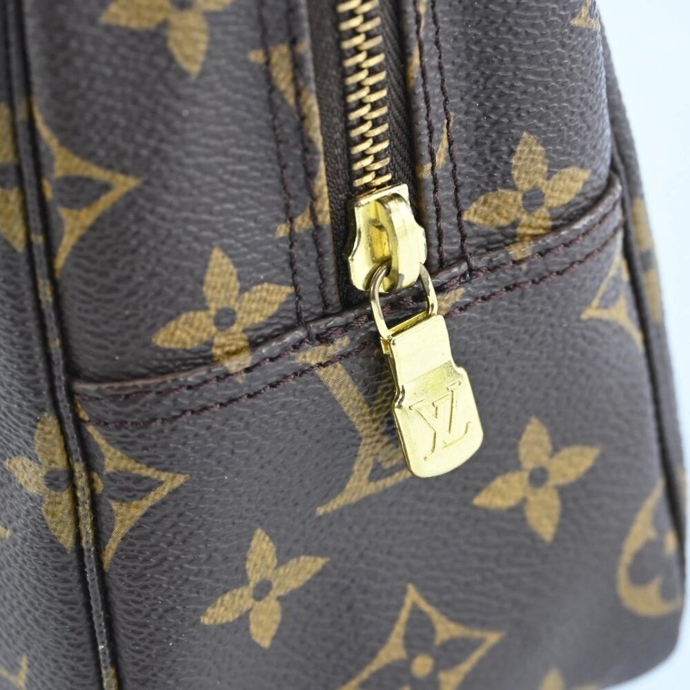 Authentic LOUIS VUITTON Trousse Toilette 28Monogram Cosmetic Pouch bsj245-121125 - Picture 8 of 15